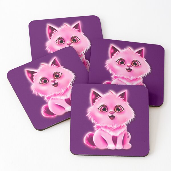 Item preview, Happy Kitty Pink designed and sold by Themys24.
