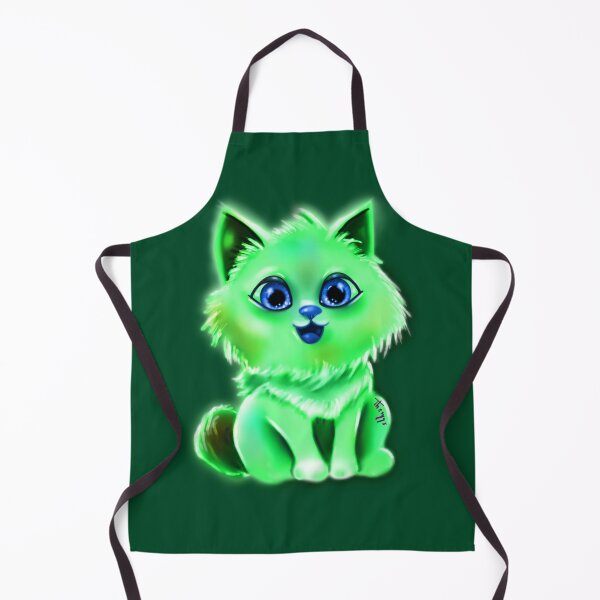 Item preview, Happy Kitty green designed and sold by Themys24.