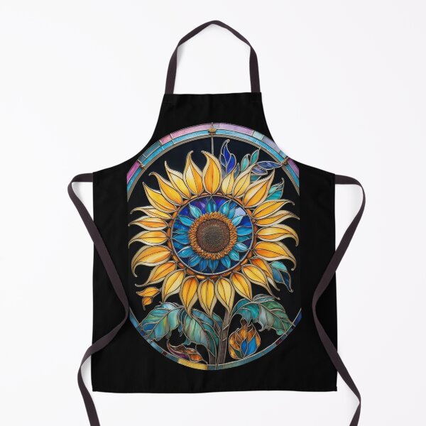 Item preview, Stained Glass Sunflower designed and sold by Desfix.
