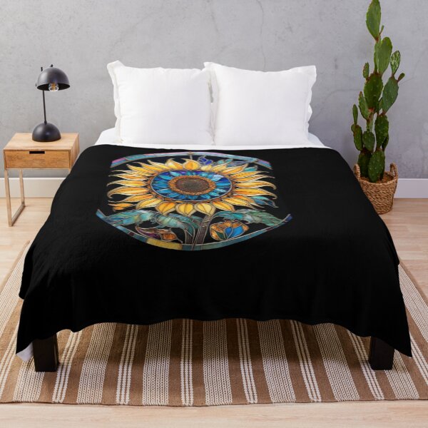 Item preview, Stained Glass Sunflower designed and sold by Desfix.