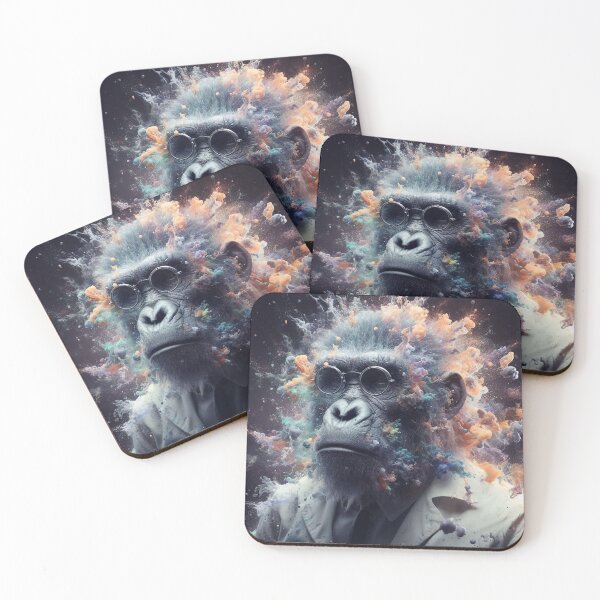 Item preview, Gorilla  physical chemist Ai   designed and sold by AiPoliviosArt.
