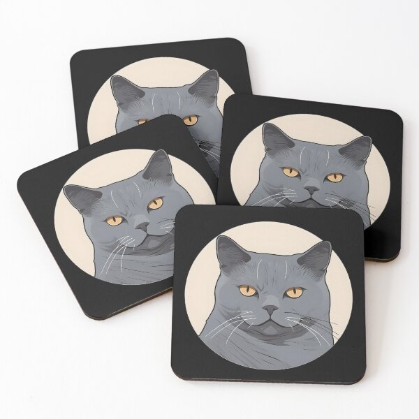 Item preview, British Shorthair Cat designed and sold by KD Merch.