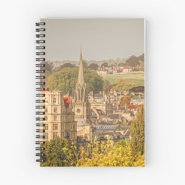 Item preview, Fall mood photography of UK somerset cotswold city Bath in Golden Autumn  designed and sold by Rowena Ko.