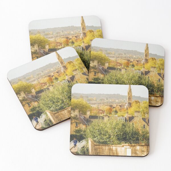 Item preview, Fall mood photography of UK somerset cotswold city Bath in Golden Autumn  designed and sold by Rowena Ko.