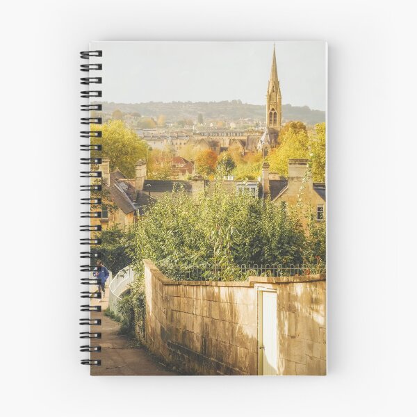 Item preview, Fall mood photography of UK somerset cotswold city Bath in Golden Autumn  designed and sold by Rowena Ko.
