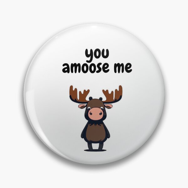 Item preview, You Amoose Me - Cute Moose designed and sold by ChaiTees.