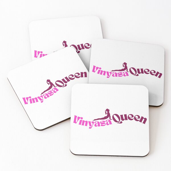 Item preview, Vinyasa queen Yogi - Yoga Vinyasa funny quote designed and sold by soniaaseguin.