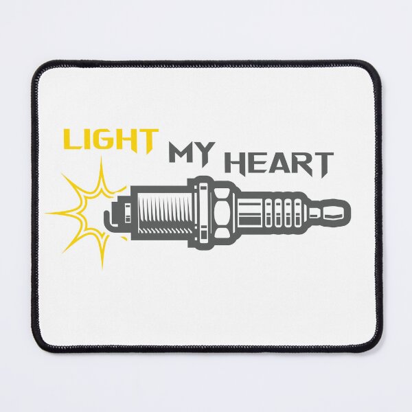 Item preview, spark plug Light My Heart designed and sold by perfect-art1.