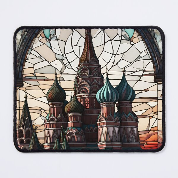 Item preview, Saint Basil's Cathedral Stained Glass designed and sold by FalseGlimmer.