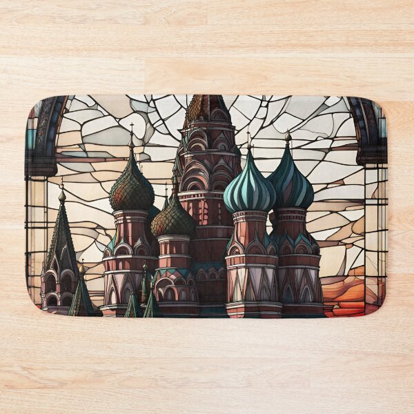 Item preview, Saint Basil's Cathedral Stained Glass designed and sold by FalseGlimmer.