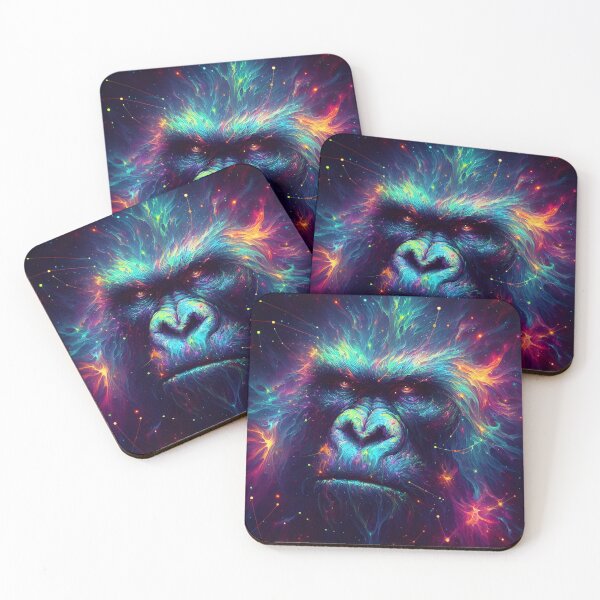 Item preview, Cosmic Gorilla: Celestial Constellations designed and sold by javaoverride.