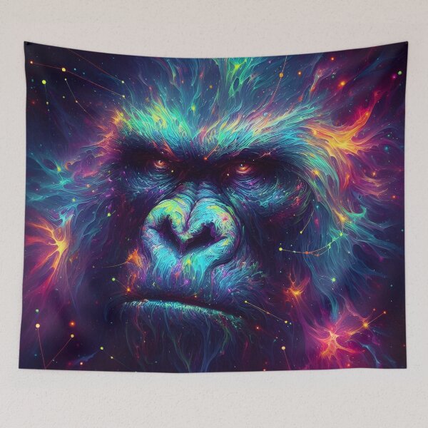 Item preview, Cosmic Gorilla: Celestial Constellations designed and sold by javaoverride.