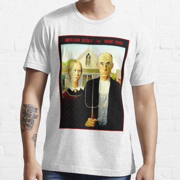 VINTAGE GRANT 2024 WOOD AMERICAN GOTHIC TSHIRT