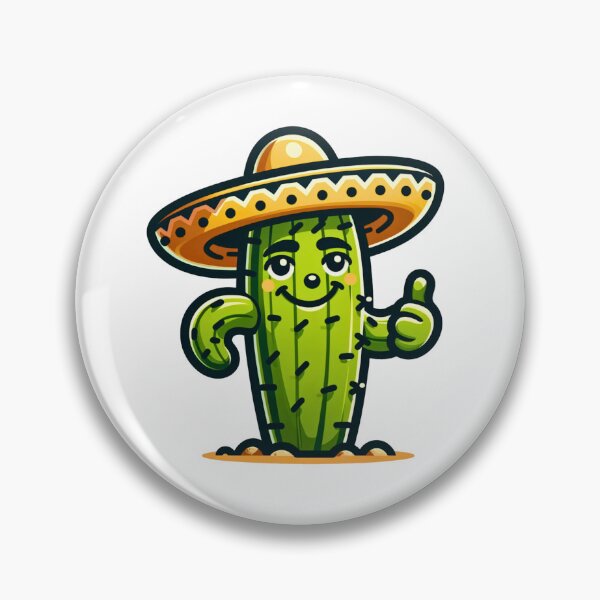 Item preview, Desert Chill! Cactus cartoon with Sombrero Tee for the Laid-back Souls! designed and sold by Moisky Patterns.