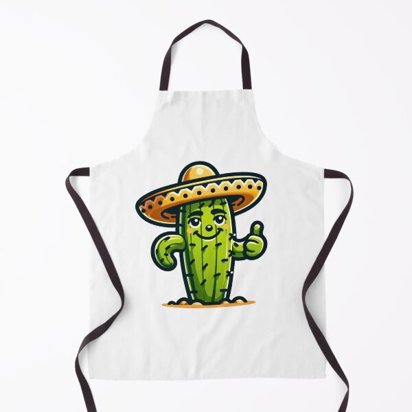 Item preview, Desert Chill! Cactus cartoon with Sombrero Tee for the Laid-back Souls! designed and sold by Moisky Patterns.