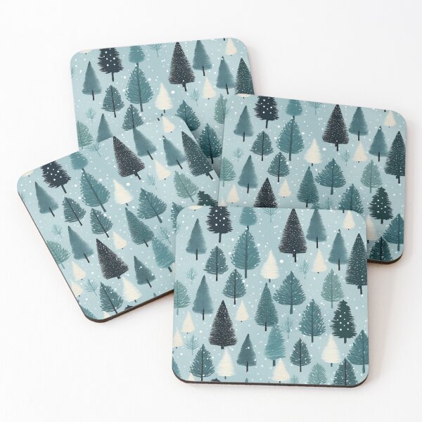 Item preview, Pattern of snowy fir trees, pattern of Christmas trees designed and sold by DefauItCube.