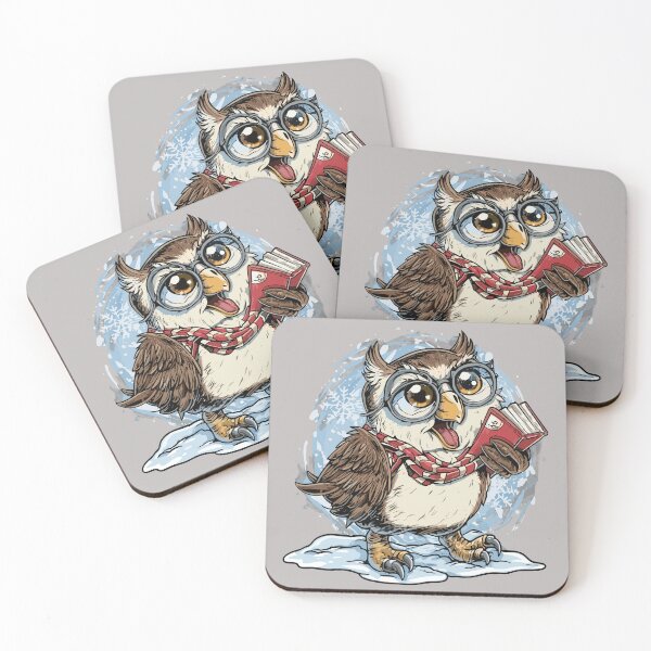 Item preview, Owl Reading Holding book Kids Cute Reading designed and sold by sadedream.