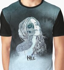 Hel Norse Mythology Daughter of Loki - Underworld Death Goddess viking woman Graphic T-Shirt