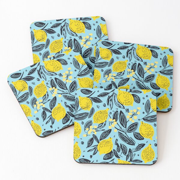 Item preview, Lemon Pattern designed and sold by GirlGlowGraphic.