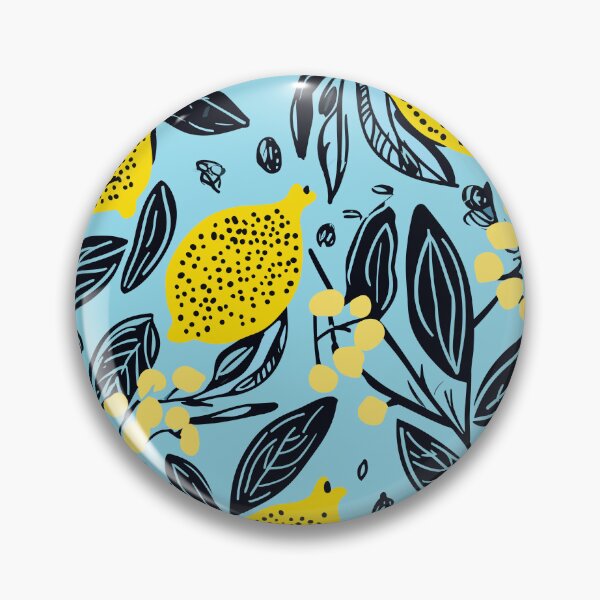 Item preview, Lemon Pattern designed and sold by GirlGlowGraphic.