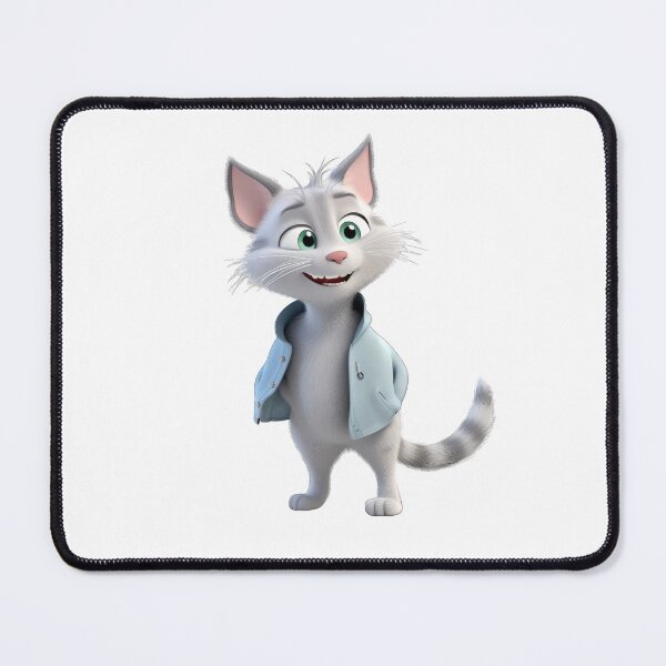 Item preview, Australian Mist Cat in Blue Jacket designed and sold by mittie101.