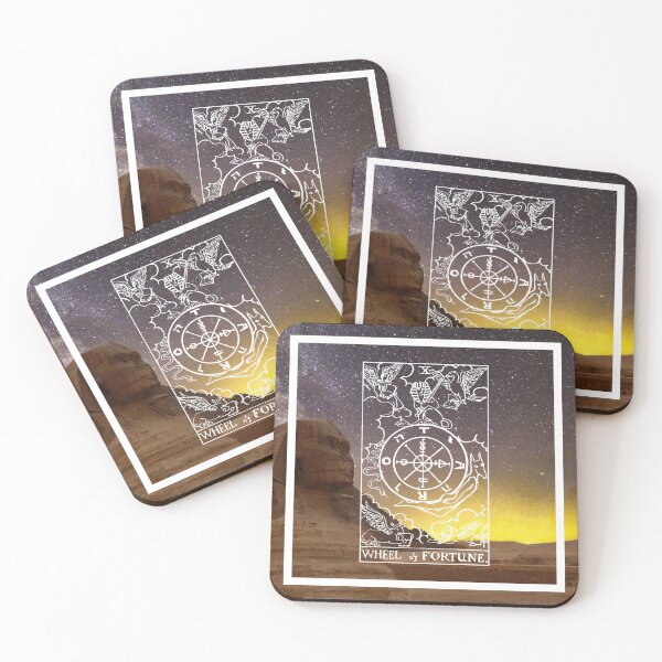 Item preview, Wheel of Fortune Tarot card manifestation  designed and sold by Nunki98.