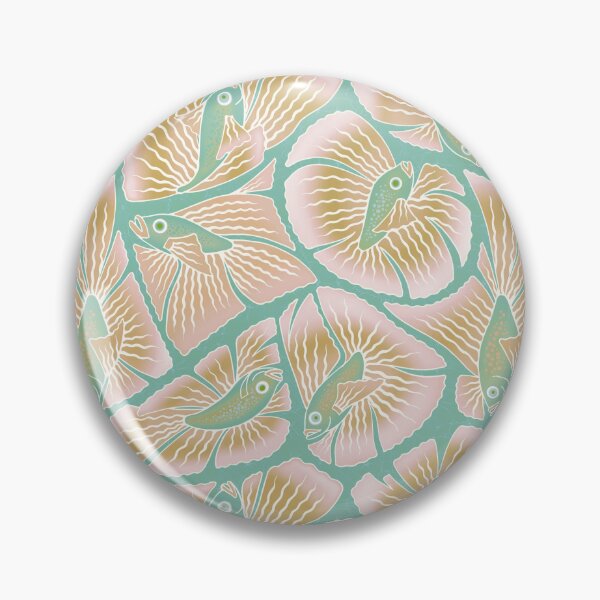 Item preview, Betta Fish Beauty [non-directional] - Pastel Orange2 designed and sold by Carina Parry Studios.