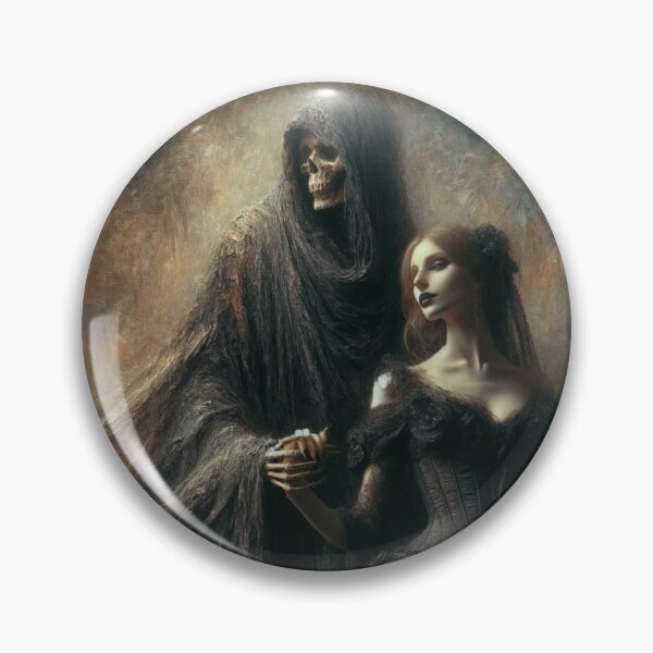 Item preview, Valentine's Day with Death designed and sold by aetherAI.