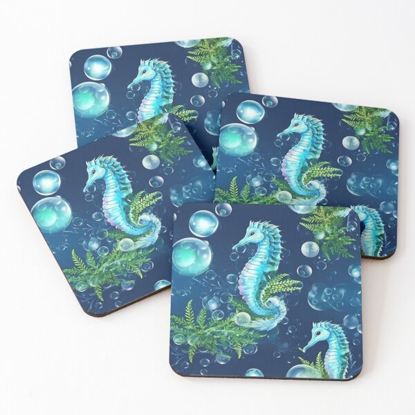 Item preview, Enchanted Seahorse Symphony designed and sold by mushizaman.