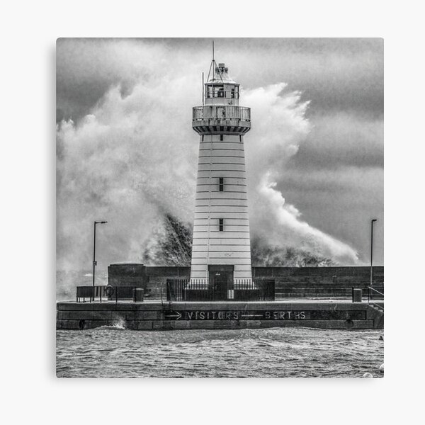 Item preview, The Storm: Donaghadee Habrour / Lighthouse / Lifeboat  (5) designed and sold by TomSmithPhotos.