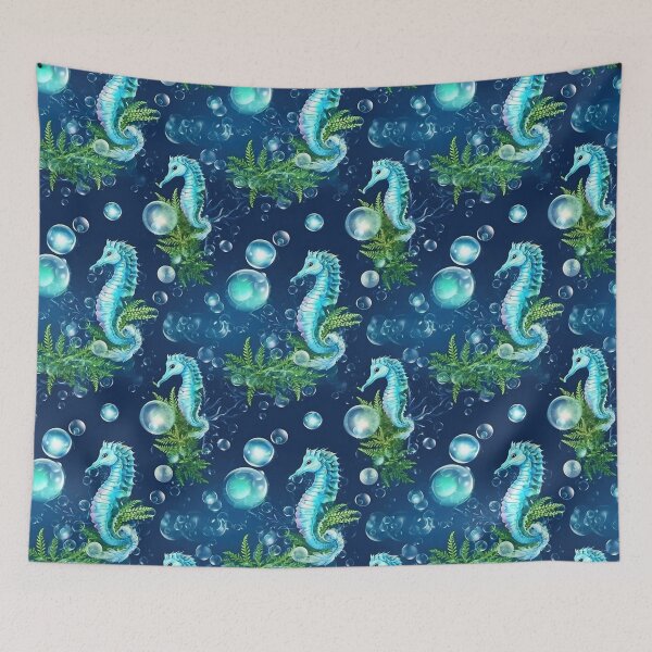 Item preview, Enchanted Seahorse Symphony designed and sold by mushizaman.