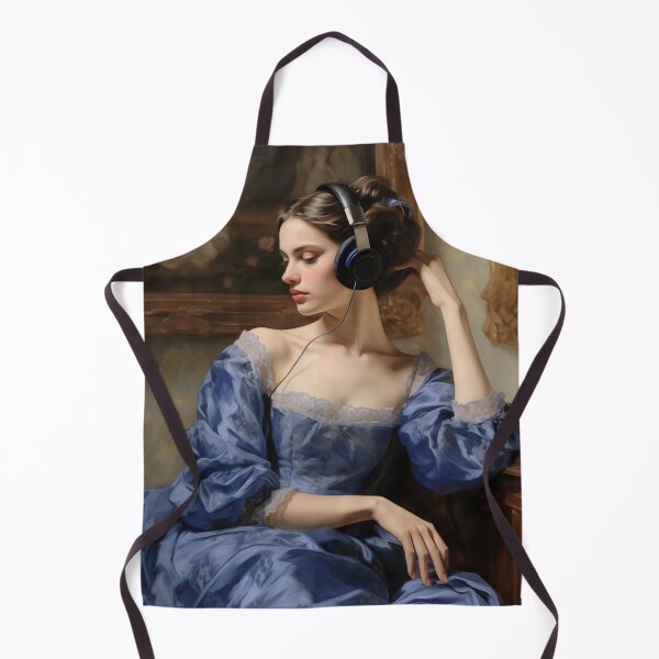 Item preview, The Listener | Altered Vintage Portrait Art designed and sold by Altered Pixels.
