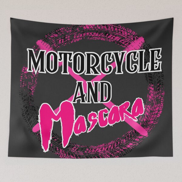 Item preview, Hot pink Motorcycle and Mascara  designed and sold by VieBelieve.