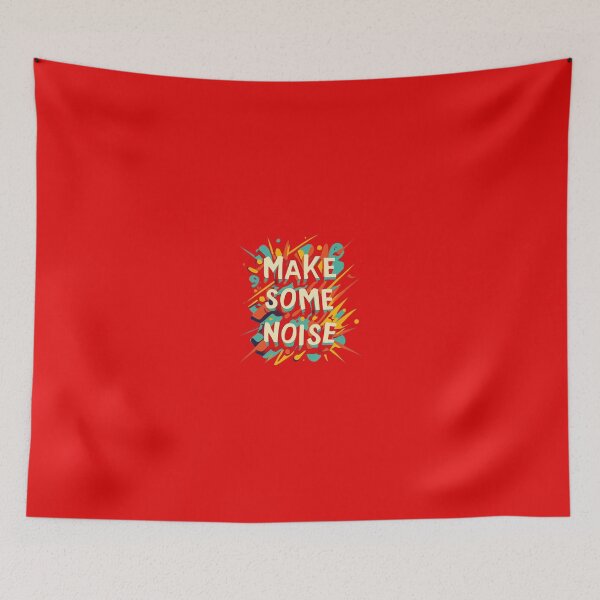 Item preview, Make some Noise - Tshirt and hoodie design for music lovers designed and sold by Fanaticos.