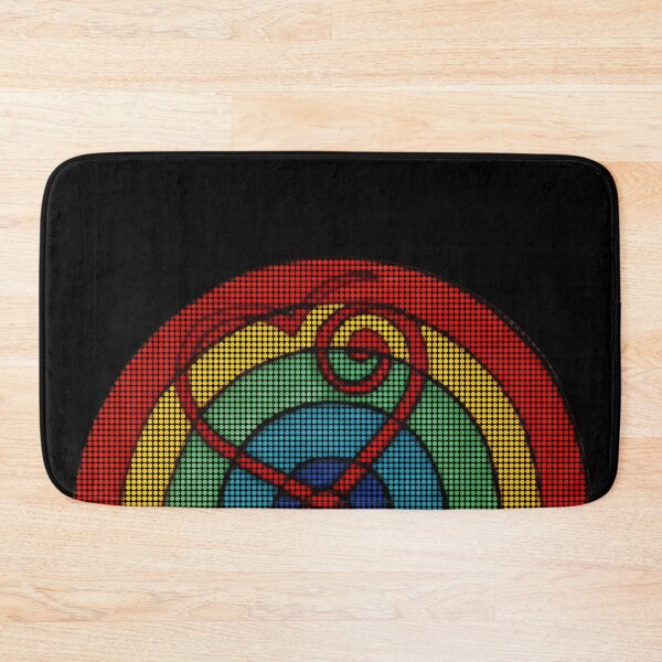 Item preview, Rainbow heart spotted designed and sold by FlossOrFi.