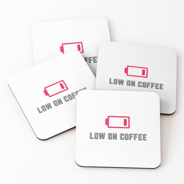 Item preview, Low on Coffee Merch designed and sold by techtrinket.