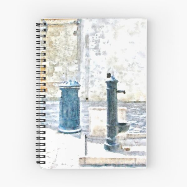Item preview, Glimpse of the historic center with fountain designed and sold by Giuseppe Cocco.