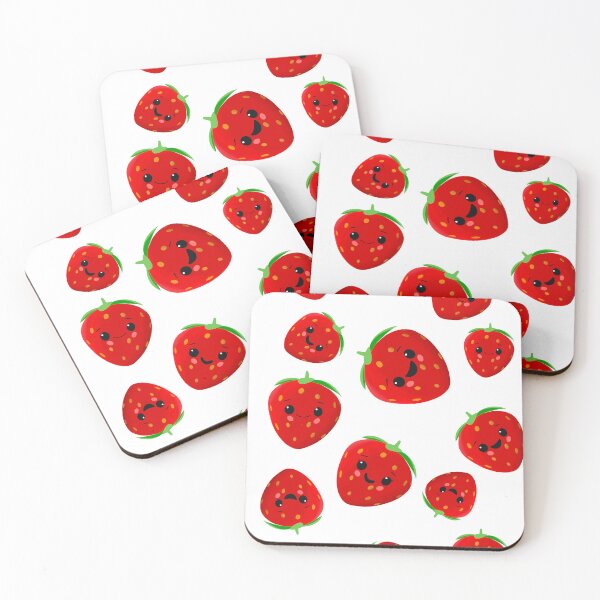 Item preview, Happy cute stawberries designed and sold by Anton Repetto.