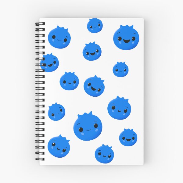 Item preview, Happy cute blueberries  designed and sold by Anton Repetto.