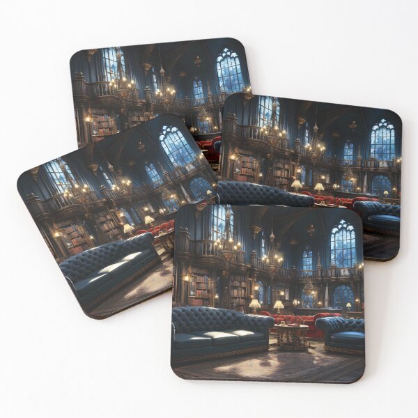 Item preview, Twilight Whispers in the Grand Library designed and sold by oanaunciuleanu.
