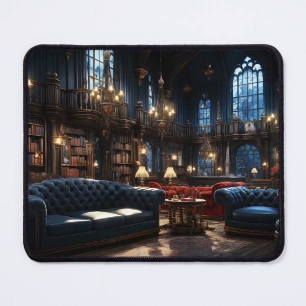 Item preview, Twilight Whispers in the Grand Library designed and sold by oanaunciuleanu.