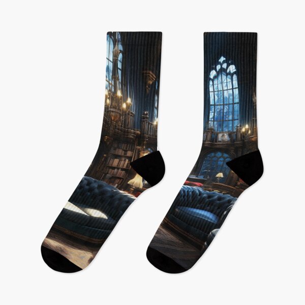 Item preview, Twilight Whispers in the Grand Library designed and sold by oanaunciuleanu.