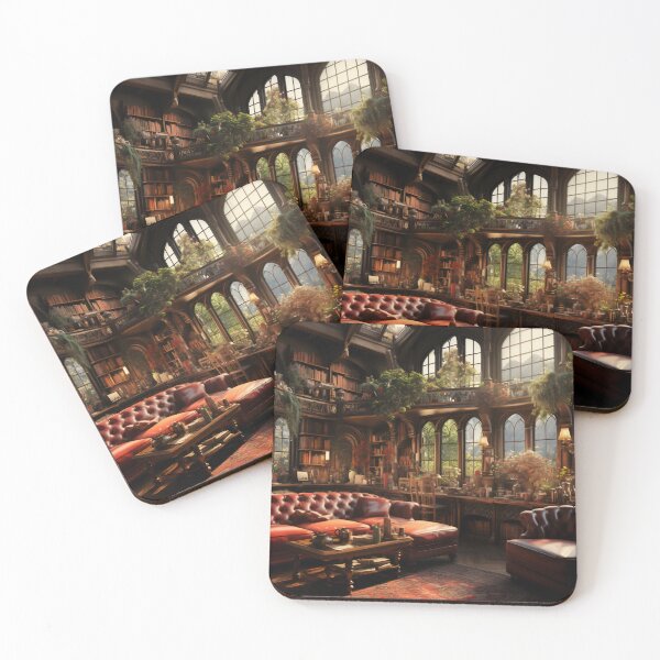 Item preview, Twilight Whispers in the Grand Library designed and sold by oanaunciuleanu.