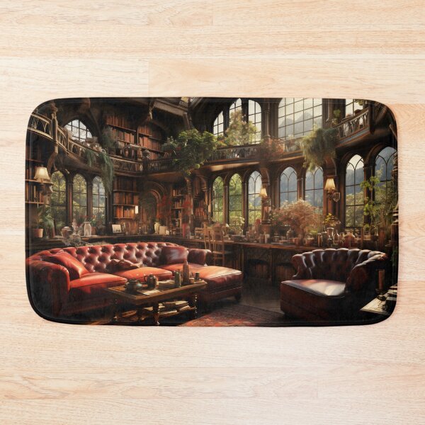 Item preview, Twilight Whispers in the Grand Library designed and sold by oanaunciuleanu.
