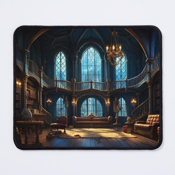 Item preview, Twilight Whispers in the Grand Library designed and sold by oanaunciuleanu.