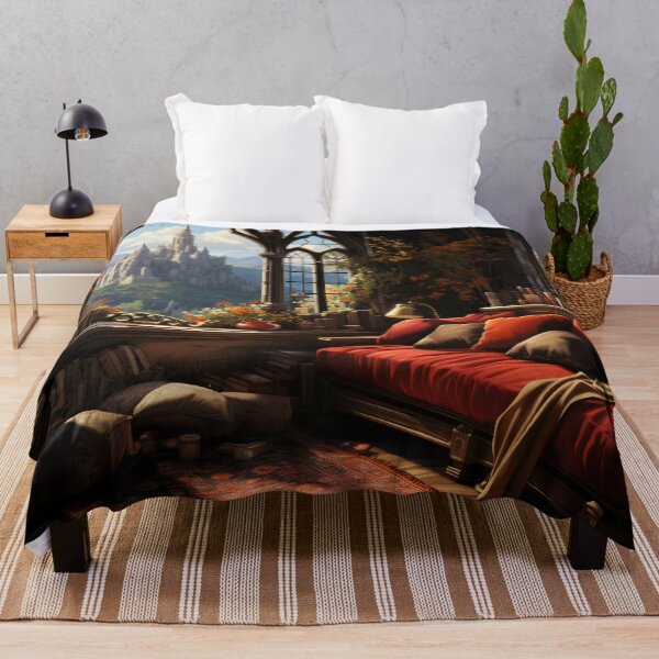 Item preview, Twilight Whispers in the Grand Library designed and sold by oanaunciuleanu.