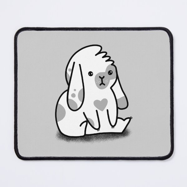 Item preview, Cute sitting White Bun Bunny designed and sold by jazzydevil.