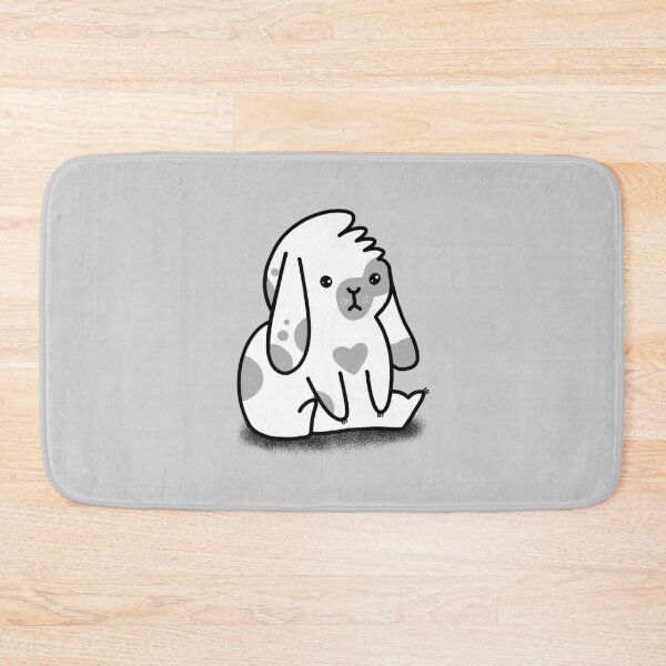 Item preview, Cute sitting White Bun Bunny designed and sold by jazzydevil.