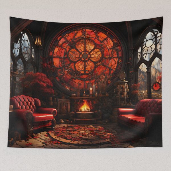 Item preview, Twilight Whispers in the Grand Library designed and sold by oanaunciuleanu.