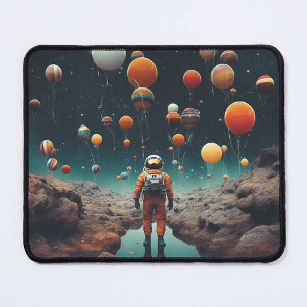 Item preview, astronaut balloon space river designed and sold by Davidshadowing.